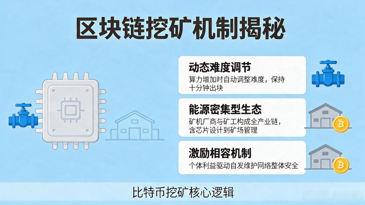 区块链的挖矿_区块链挖矿的核心本质是什么 区块链挖矿如何保障账本安全 区块链挖矿的绿色转型路径
