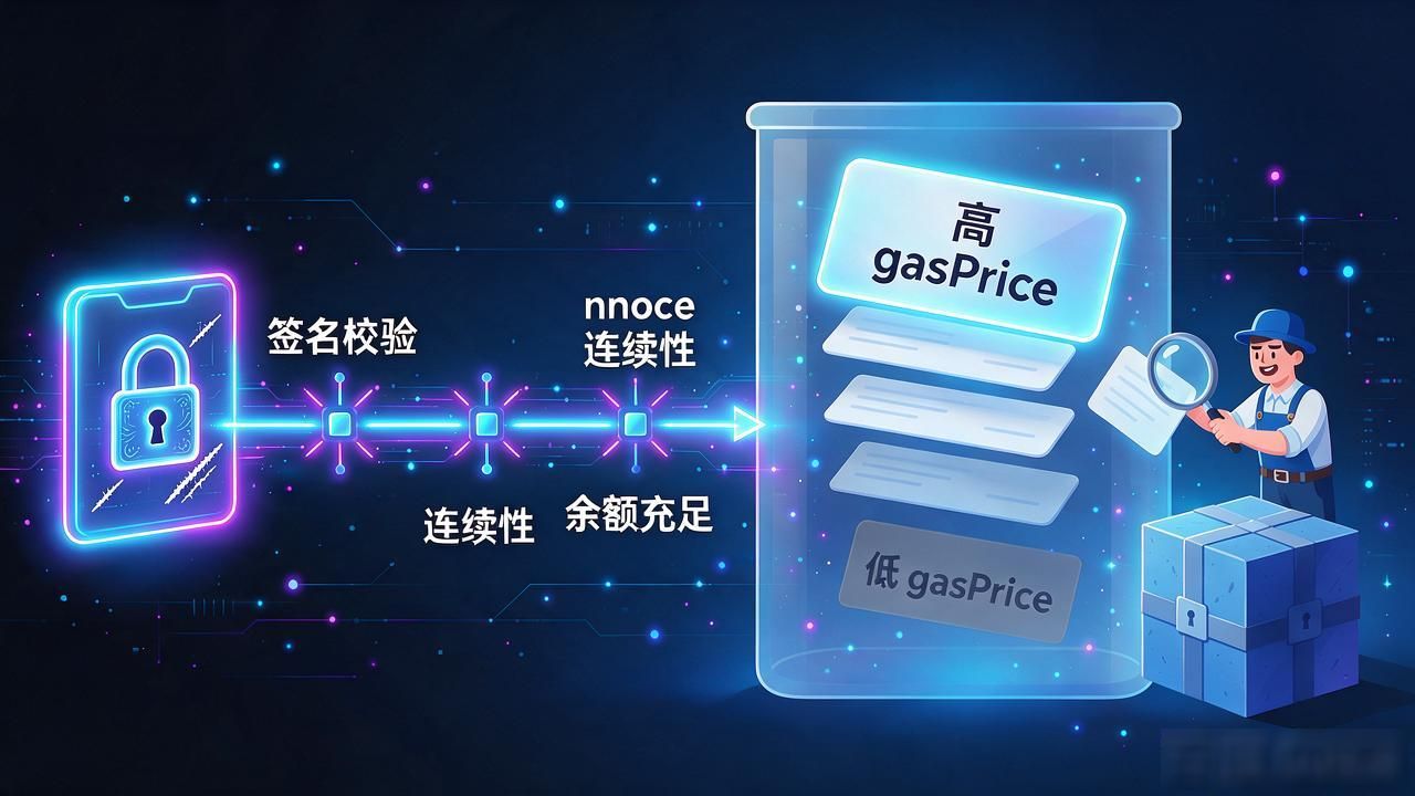 区块链交易生命周期详解_以太坊交易签名与Mempool机制_区块链交易模型详解